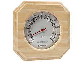 Deluxe temperature thermometer