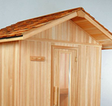 Outdoor sauna kits